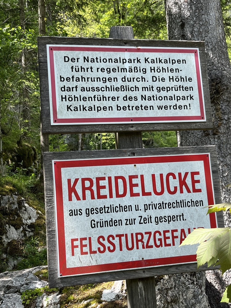 Höhlenabenteuer in der Kreidelucke am 24.5.2025