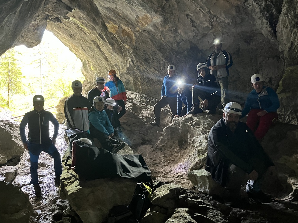 Höhlenabenteuer in der Kreidelucke am 24.5.2025