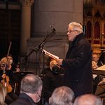 Dr. Josef Pühringer, Vorsitzender der Initiative Pro Mariendom bedankte sich bei Besuchern und Sponsoren