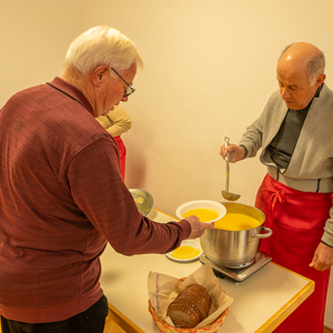 Suppenessen Pfarre Kirchdorf an der Krems