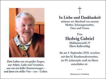 Hedwig Gabriel