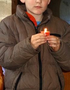 Familienmesse mit Ministrantinnenaufnahme