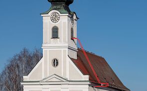 Linz Stadtpfarrkirche Urfahr Hl. Josef / Jugendkirche Linz, Rutsche, Elisabeth Altenburg, 2019
