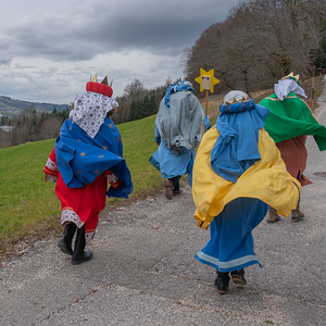 Impressionen der Sternsingeraktion 2022 in Kirchdorf