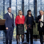 Team Pro Mariendom: Dommeister Mag. Clemens Pichler, Mag, Martina Noll, Sabine Cap, Vorsitzender Dr. Josef Pühringer
