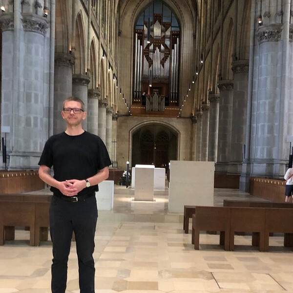 Domkapellmeister Andreas Peterl / © Christine Haiden Der neue Domkapellmeister Andreas Peterl hört selbst gerne Verschiedenstes von Alter Musik bis Pop und Jazz.