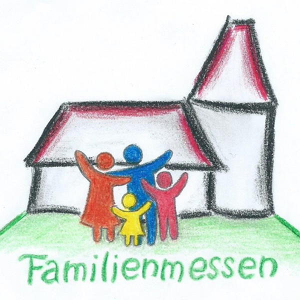 Logo Familienmessen / Pfarre Kematen an der Krems Logo Familienmessen