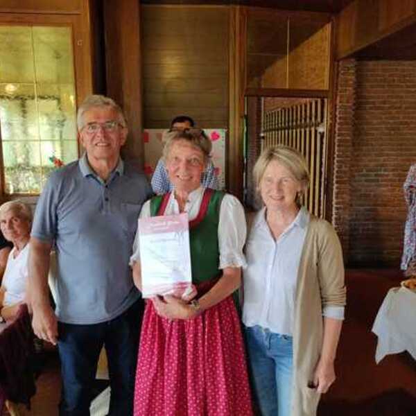 Verleihung des Elisabethpreises an Frau Beate Morawek
