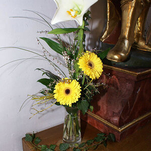 Einzug in die Kirche