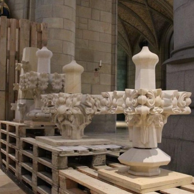 Die Materialien des Mariendoms