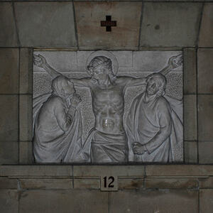 Kreuzweg im Mariendom Linz - Station 12
