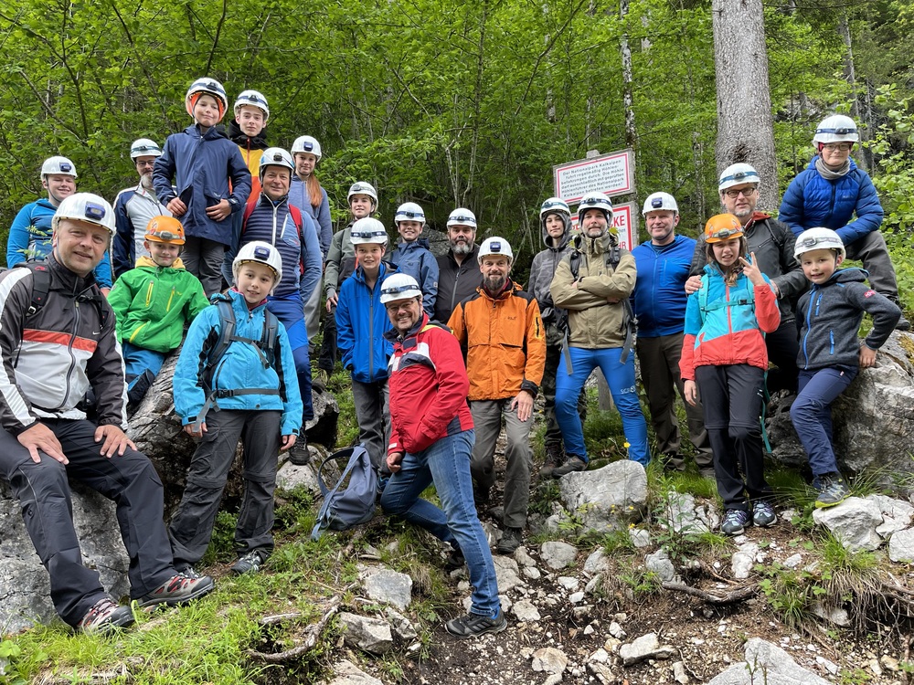 Höhlenabenteuer in der Kreidelucke am 24.5.2025