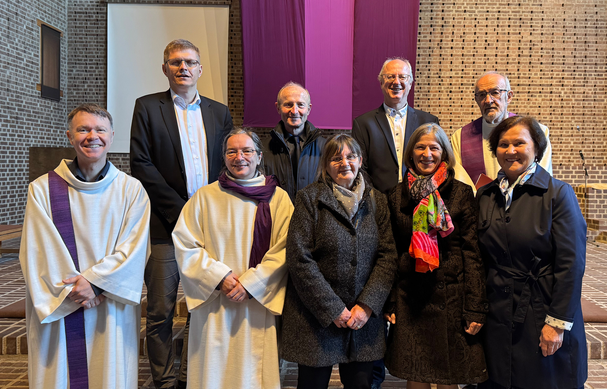 Beauftragungsfeier des Seelsorgeteams
