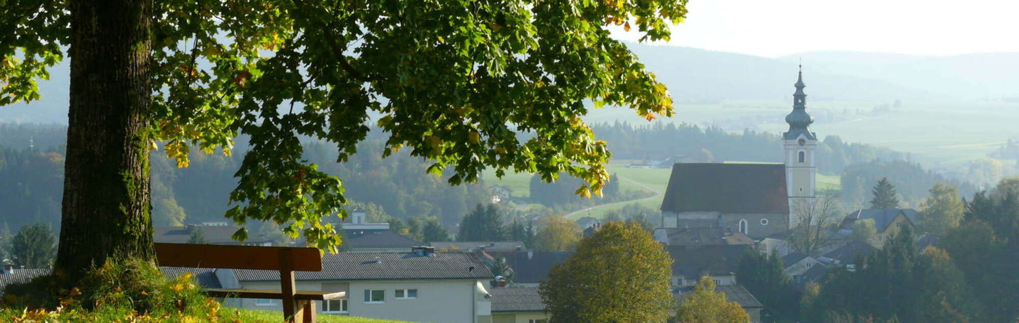 Blick auf Frankenmarkt
