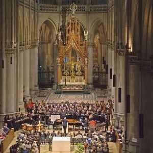 Mehr als 1.200 Besucher:innen kamen am 9. Mai 2026 in den Linzer Mariendom, um Carl Orffs Carmina Burana im Rahmen eines Benefizkonzertes für Pro Mariendom zu erleben. Unter der Leitung von Josef Habringer musizierten das Collegium Vocale Linz, der K