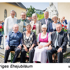 Ehejubiläen 2025, Pfarre Sarleinsbach