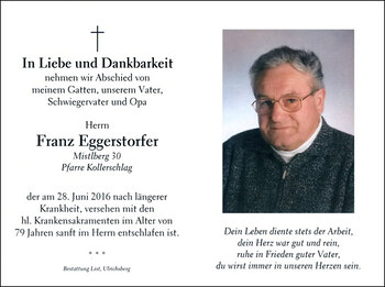 Franz Eggerstorfer