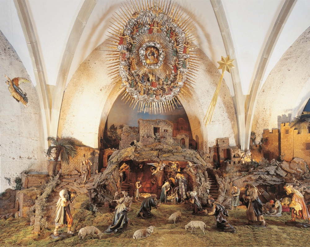 Krippe von Sebastian Osterrieder / Mariendom Linz / Mariendom Linz Krippe von Sebastian Osterrieder / Mariendom Linz