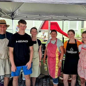 Dank an das Pfarrteam beim Florianifest