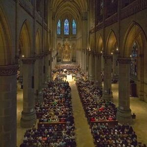Mehr als 1.200 Besucher:innen kamen am 9. Mai 2026 in den Linzer Mariendom, um Carl Orffs Carmina Burana im Rahmen eines Benefizkonzertes für Pro Mariendom zu erleben. Unter der Leitung von Josef Habringer musizierten das Collegium Vocale Linz, der K