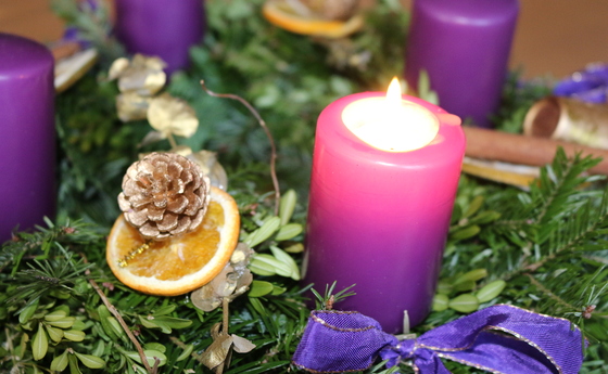 Adventkranzsegnung