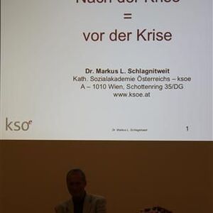 Abend 'Nach der Krise = vor der Krise'