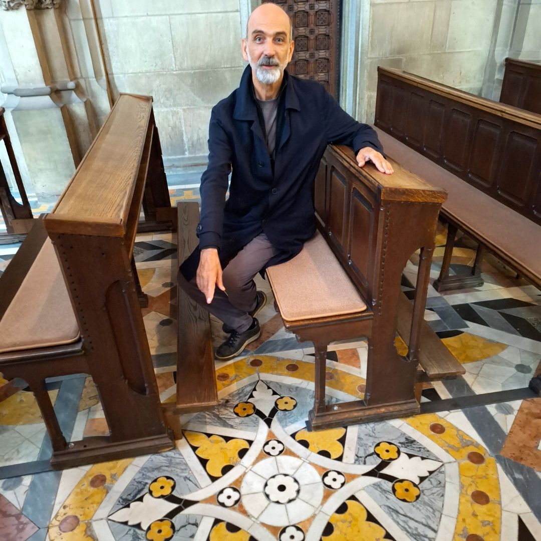 Neu am Mariendom-Blog: „Die Böden sind große Kunstwerke, die Geschichten erzählen“