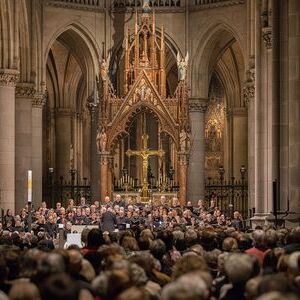 Mehr als 1.200 Besucher:innen kamen am 9. Mai 2026 in den Linzer Mariendom, um Carl Orffs Carmina Burana im Rahmen eines Benefizkonzertes für Pro Mariendom zu erleben. Unter der Leitung von Josef Habringer musizierten das Collegium Vocale Linz, der K