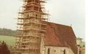 Pfarrkirche Peterskirchen alte Ansicht © Pfarre Peterskirchen