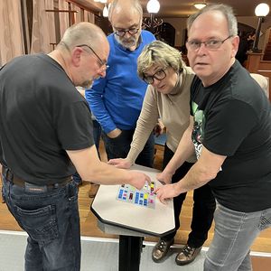 Kegeln - Mitglieder der Pfarre St. Quirinus